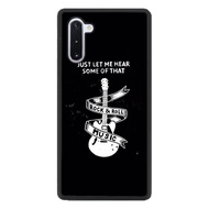 Casing Case Samsung Galaxy Note 8 9 10 20 Ultra Plus Lite Rock n Roll D113