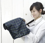 單眼相機防雨罩，L碼/紅/綠格子