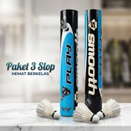 SHUTTLECOCK BADMINTON SMOOTH PLAY PACKAGE 3 SLOP SPEED 78