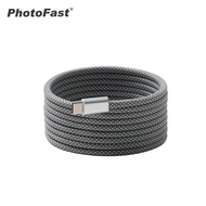 PhotoFast Mag Cable編織磁吸快充線2米/ 太空灰