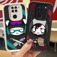 XI1 Dokkaebi Rainbow Six Casing for Xiaomi Redmi Note 8 9 9S Pro Max Black White