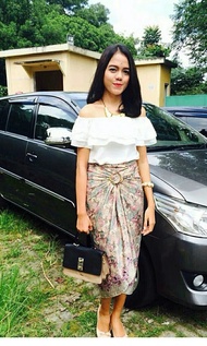 Jumbo Skirt Wrap SA Longskirt Women's Batik Fabric