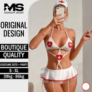[ VERY SEXY ] MS Premium Sexy Nurse Cosplay Sexy Lingerie Nightwear Costume Sexy Sleepwear Baju Tidu