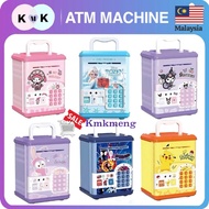 ATM Machine with Fingerprint Password Safe Box / Tabung Simpanan Music Coin Bank