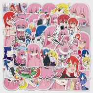 50pcs Anime BOCCHI THE ROCK! Stickers Japanese Manga Cartoon Girls Gotoh Hitori Ijichi Nijika Kawaii