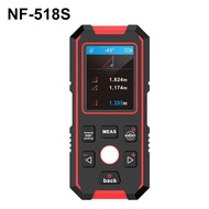 Noyafa จอแสดงผล LCD สแกนเนอร์ผนัง NF-518S เลเซอร์วัดระยะทางเครื่องตรวจจับโลหะสำหรับสายเคเบิ้ล AC โลห