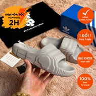 [GENUINE] ADIDAS ADILETTE 22 LIGHT BROWN HQ4670 Sandals Full Box Tag Auth