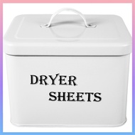 Dryer Sheet Holder with Lid Large Capacity Laundry Sheet Container Farmhouse Dryer Sheet Dispenser R
