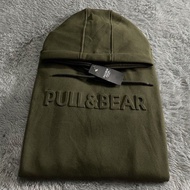 Pull&Bear Army Premium Unisex Hoodie Sweater Jacket, Thick Material