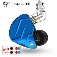 KZ ZSN PRO X 1DD 1BA Hybrid Drive HIFI Metal In Ear Earone Sport Noise Cancelling Earbud Headset KZ EDX ZST X ZS10PRO SK