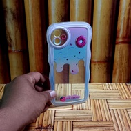 Case Samsung A04 A045F SM-A045F SOFTCASE Wave Ice Cream Motif Samsung A045