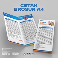 BROCHURE PRINTING A4 PROMOTION FLYER/ (1 SIDE 2-SIDED/) & HIGH RESOLUTION
