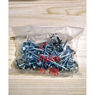 Umbrella Nails Asbestos zinc nails 2"inch (5 cm), 3"inch (7 cm) 4"inch (10 cm) Per 1/ 2kg