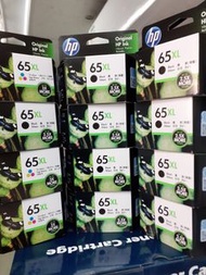 全新行貨長期現貨 HP 65XL 高容量黑色/彩色原廠墨盒