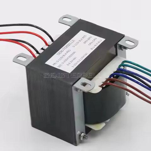 130W ST-6P1PP 6AQ5 6V6 EL84 Push-Pull Single-Ended Tube Amplifier Power Transformer Output: 250V+6.3