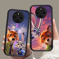 DF-108 Zootopia Shockproof Casing for VIVO V9 V19 V21 V21E Y73 Y83 Y300 T4 IQOO Z10 Pro Plus