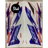 HONDA RSX150 WINNER X 150 CUSTOM STRIPE BODY COVER STICKER 
