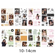8-103pcs IVE WONYOUG Be Alright EMPATHY Photo Stickers REI LIZ GAEUL YUJIN Diary Scarpbooking Waterp