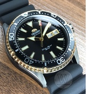 [Watchwagon] Orient RA-AA0005B19B MAKO III KAMASU Sapphire Crystal 200m WR Divers Watch Black Case Silicone Strap