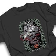 KATUN Pudge DOTA2 UNISEX plain t-shirt cotton t-shirt r GAMING T-SHIRT GAMERS GAME MOBA DOTA2