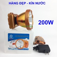 Đèn Pin Đội Đầu SUNCESSA K25 200W kín nước đèn đeo đầu đi rừng soi ếch dã ngoại tiện lợi (HÀNG CHUẨN