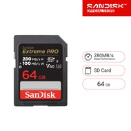 SanDisk Extreme Pro SDXC 64GB SDSDXEP V60 U3 C10 UHS-II 280MB/s R 100MB/s ( SDSDXEP-064G-GN4IN)