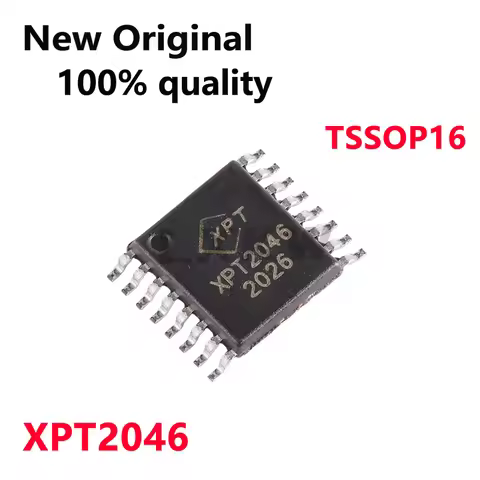 10/PCS New Original XPT2046 TSSOP16 Touch screen control chip In Stock