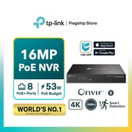 TP-Link 16MP CCTV 8 Channel PoE+ NVR (8CH IP CCTV Network Video Recorder) VIGI NVR1008H-8P