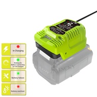 HOT Mini Charger for Ryobi 40V lithium Battery Charger OP4015 OP4026 OP4026A OP4030 OP4040 OP4050 OP