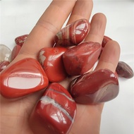 Natural Red Jasper Home Christmas Decoration Stone Tumble Polished Stone Irregular Shape Healing Crystal Fish Tank Aquarium