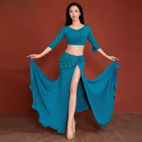 Customized Belly Dance Costume for Women 2025 New Oriental Dance Costume Performance Practice Dress 