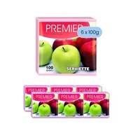 PREMIER SERVITTE TISSUES (6 X 100G) / 747 SERVITTE TISSUES (100G X 6)