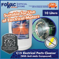 FOVAC C15 Electrical Parts Cleaner (With Anti-Static Compound)/ Electrical Contact Cleaner - 10 Lite
