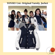 YONSEI University Official Varsity Jacket (authentic) / baseballjacket ive nct enhypen