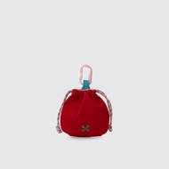 Exsport Scrunch Coin Pouch, Red