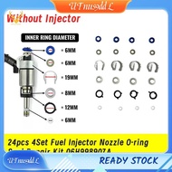 [UTnus9ddL] 24pcs/4Set Injector Nozzle O-Ring Seal Repair Kit 06H998907A for A4 Q5 Golf CC 1.8 2.0T 