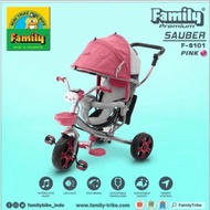Sepeda R3 Roda 3 Stroller Anak Family Premium Sauber F-8101 F 8101