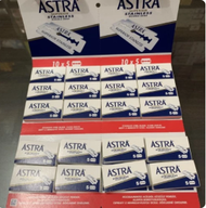 Silet Astra Stainless Original Platinum isi 100 Keping Isi Ulang Pisau Cukur Rambut