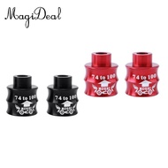 MagiDeal 1 Pair Bicycle Hub Conversion Seat 74mm To 100mm Extension Axle Hub Adapter - Lightweight &
