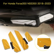 LEDISHUN Motorcycle Accessories Footrest Footboard Step Footpad Pedal Plate Foot Pegs For Honda Forza350 NSS350 2018-2023