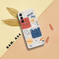 HP Phone Case - Samsung A34 - Phone Case - Samsung A34 - External_acc - Cute Motif Case - Aesthetic 