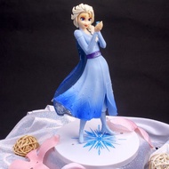 ELSA CAKE TOPPER PREMIUM LARGE ELSA CAKE TOPPER ELSA/ NO. 4 FROZEN FIGURE/ LARGE ELSA/