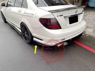 W204 C63 車尾再加裝 兩件式 後定風翼 後下定風翼 蘆洲