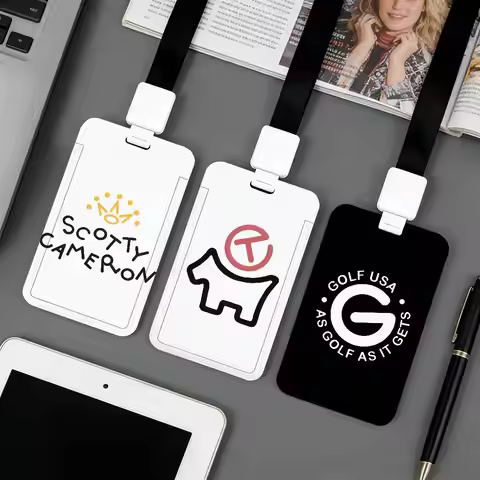 Fashion Print S-Scotty C-Cameron Card Holder Applicable To ID Cards Bank Cards Public Transport Card