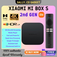 [ReadyStock]Global Xiaomi Mi TV Box S [2nd Generation]4K Ultra HD Streaming Media Player Android 8.1