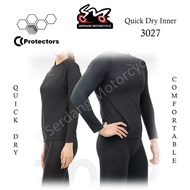 CC PROTECTORS Inner Shirt 3027A 3027 Streachable Elastic Riding Jacket Pants Quickdry