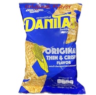 Danitas Tortilla Original Flavor ดานิสต้าส์แผ่นข้าวโพดอบกรอบรสดั้งเดิม 180 g