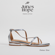Junes Hope - Chelsea Sandals รองเท้าแตะรัดส้น รุ่นเชลซี รองเท้าผู้หญิง รองเท้าแตะแบบลำลองหญิง รองเท้