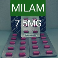 MILAM 7.5 MG MILAM 7.5MG 1 PAPAN 10 TABLETS 5 PAPAN 50 TABLETS 10 PAPAN 100 TABLETS...