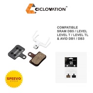 CICLOVATION DISC BRAKE PAD - SRAM DB5 LEVEL T TL & AVID DB1 DB3